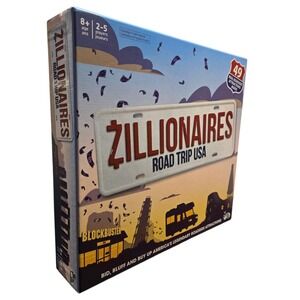 Zillionaires Road Trip USA Board Game Big Potato Games Family Fun Strategy
